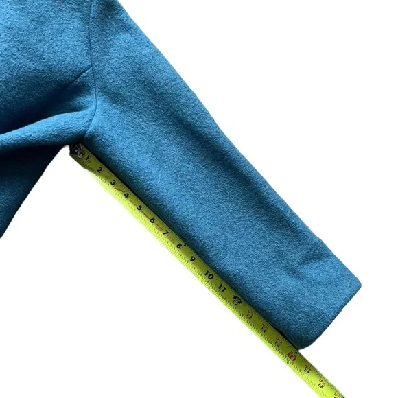 Salzburger Wool Trachten Cardigan Sweater Jacket Austrian Cardigan Blue Size L - Picture 11 of 14